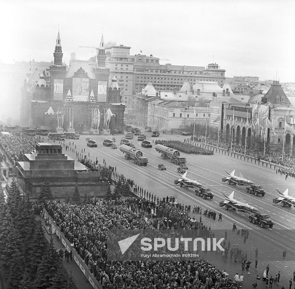 Military Parade on Red Square