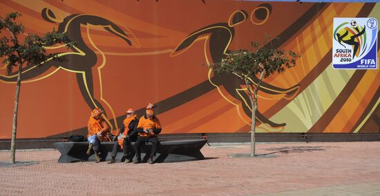 2010 FIFA World Cup. Netherlands vs. Denmark