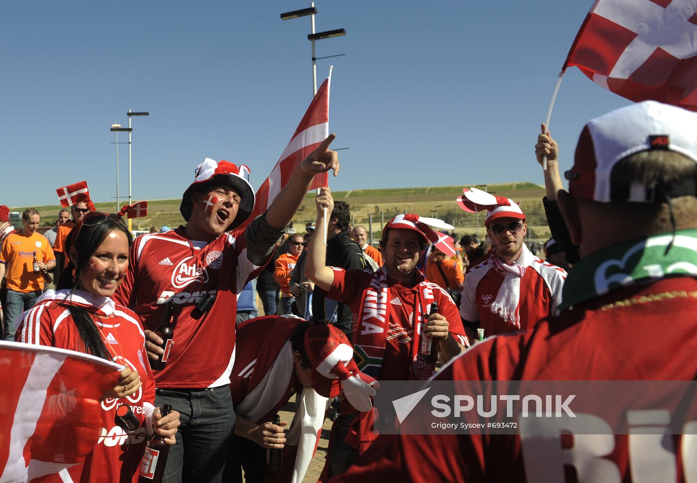 2010 FIFA World Cup. Netherlands vs. Denmark