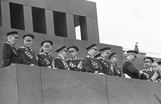 Victory Day Parade on Red Square, 9th May 1965