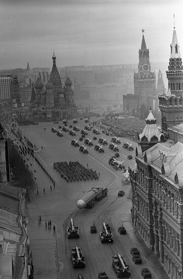 Military Parade on Red Square, 7 November 1966