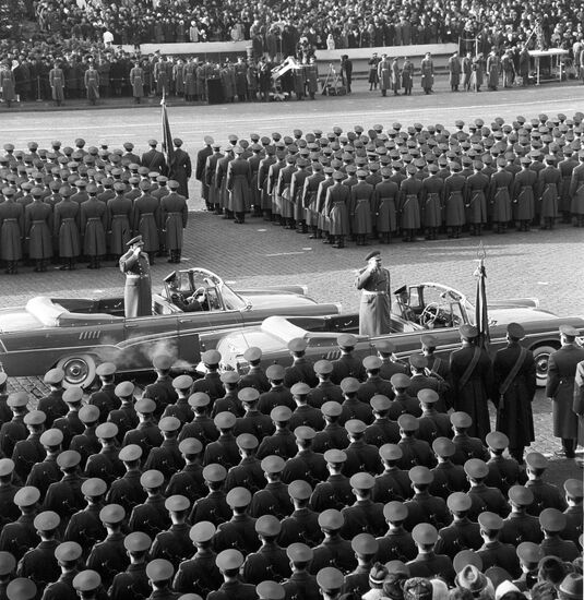 Military Parade on Red Square, 7 November 1966