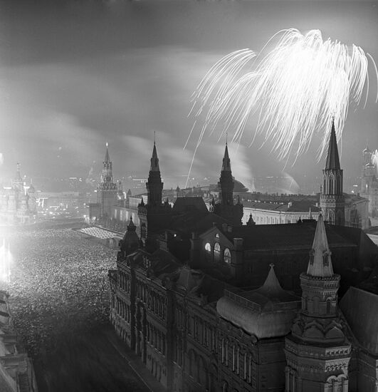 Military Parade on Red Square, 7 November 1966