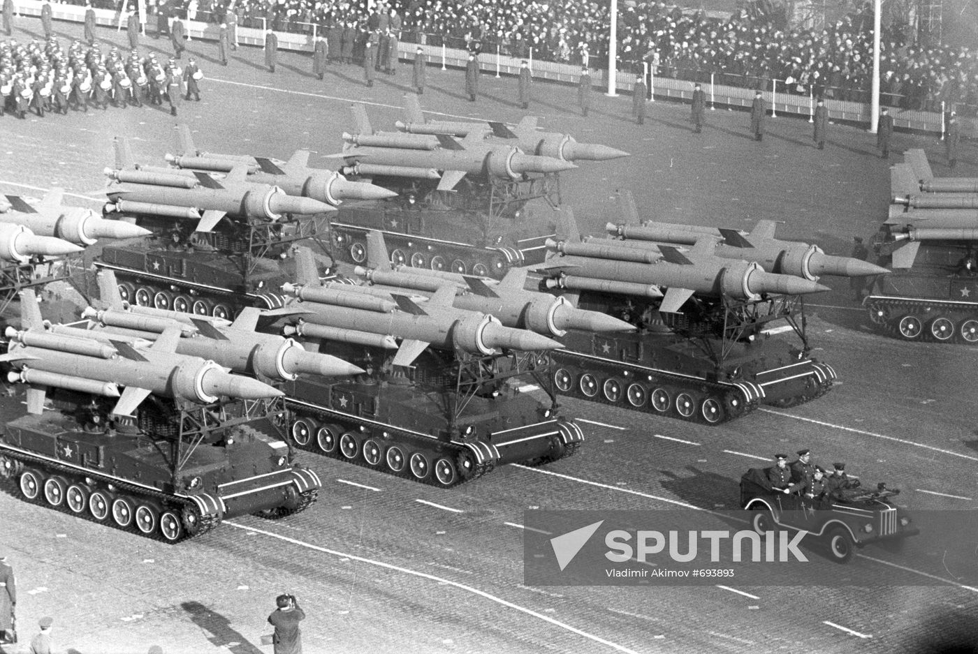 Military Parade on Red Square, 7 November 1966