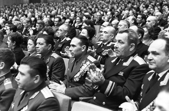 25th anniversary of Nazi troops defeat in the battle for Moscow.