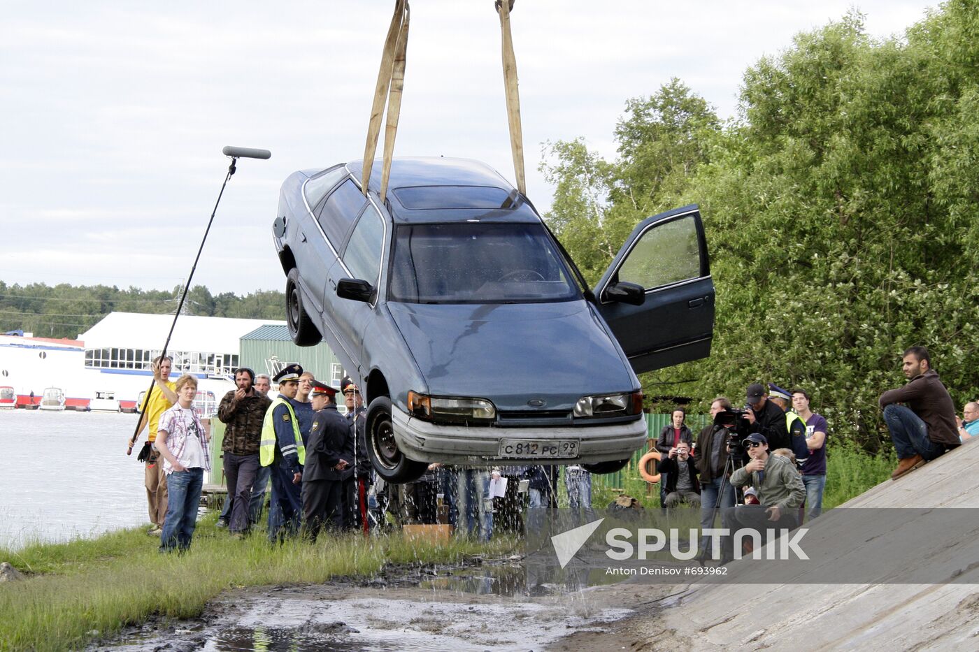 Shooting of film "Moscow, central county"