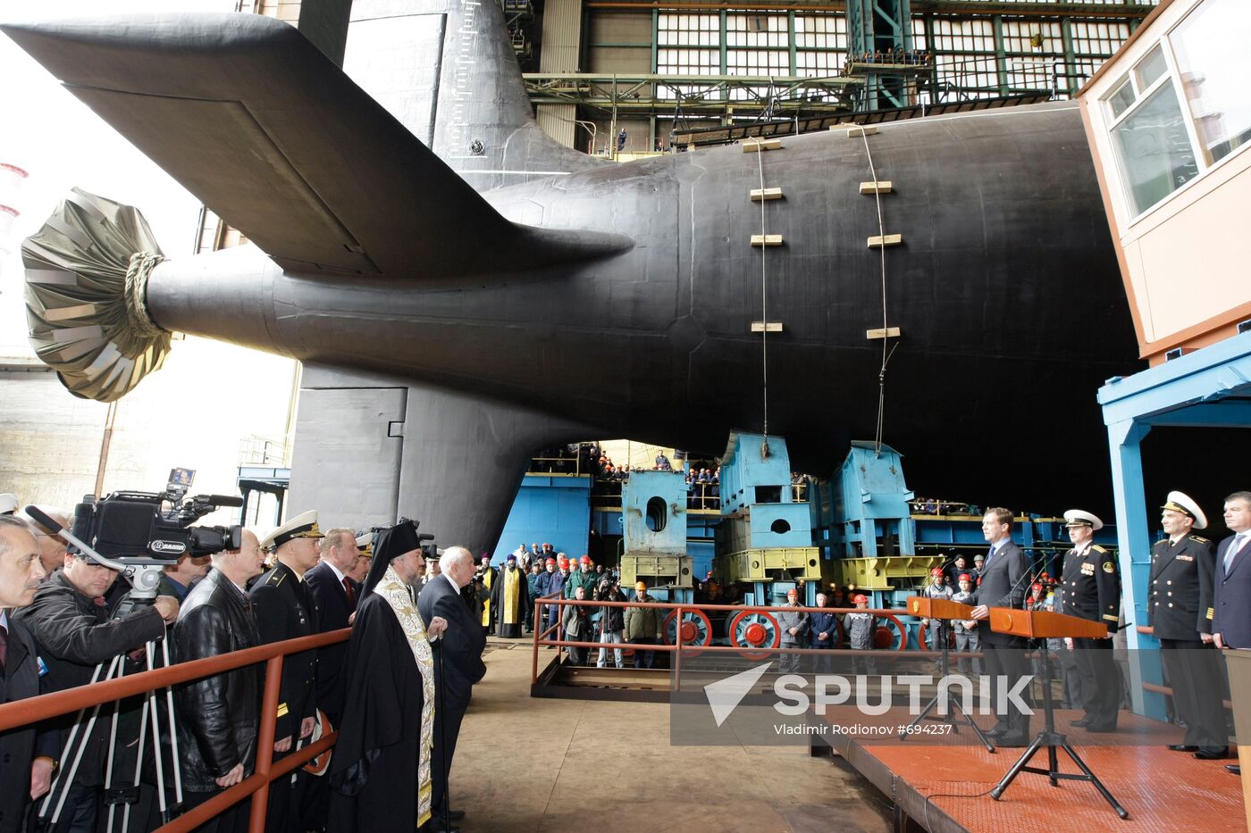 Dmitry Medvedev visits Severodvinsk