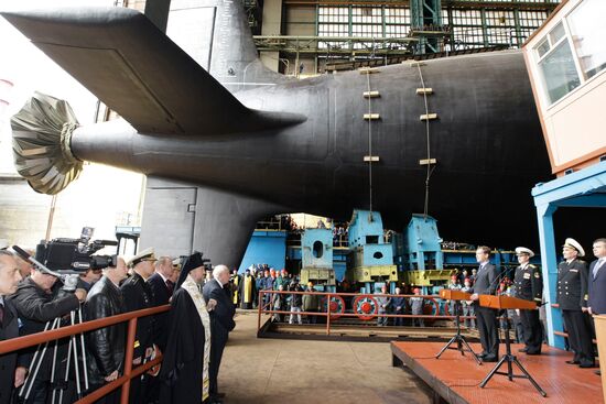 Dmitry Medvedev visits Severodvinsk