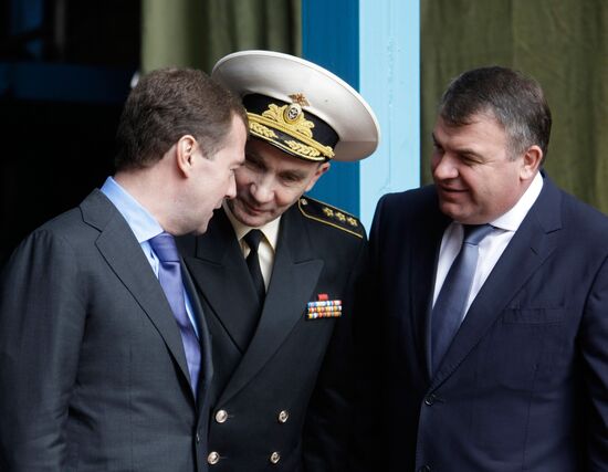 Dmitry Medvedev visits Severodvinsk