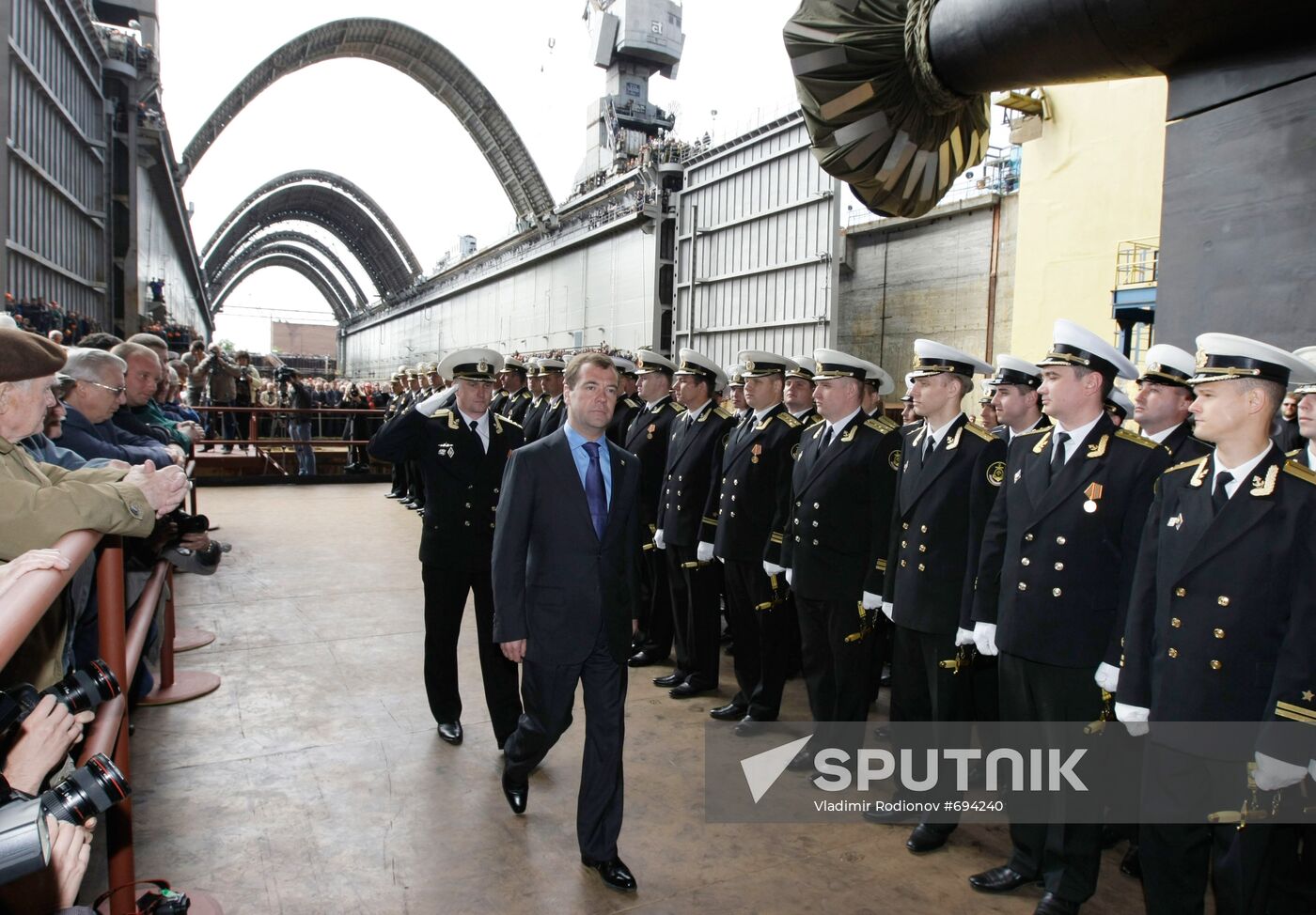 Dmitry Medvedev visits Severodvinsk
