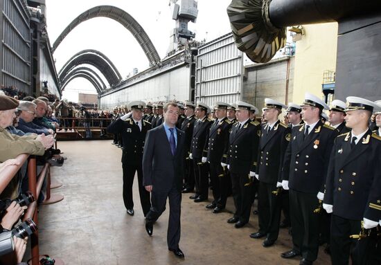 Dmitry Medvedev visits Severodvinsk