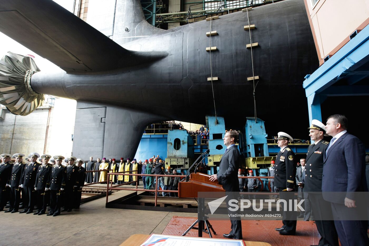 Dmitry Medvedev visits Severodvinsk