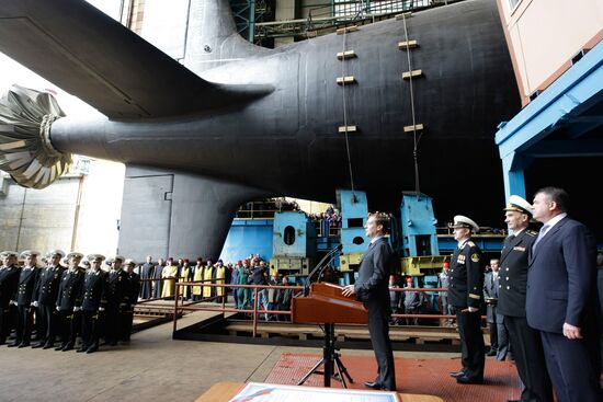 Dmitry Medvedev visits Severodvinsk