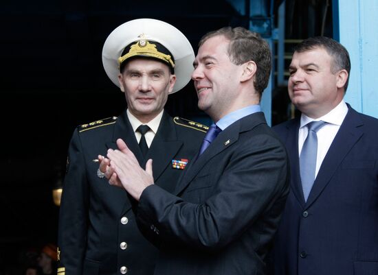 Dmitry Medvedev visits Severodvinsk