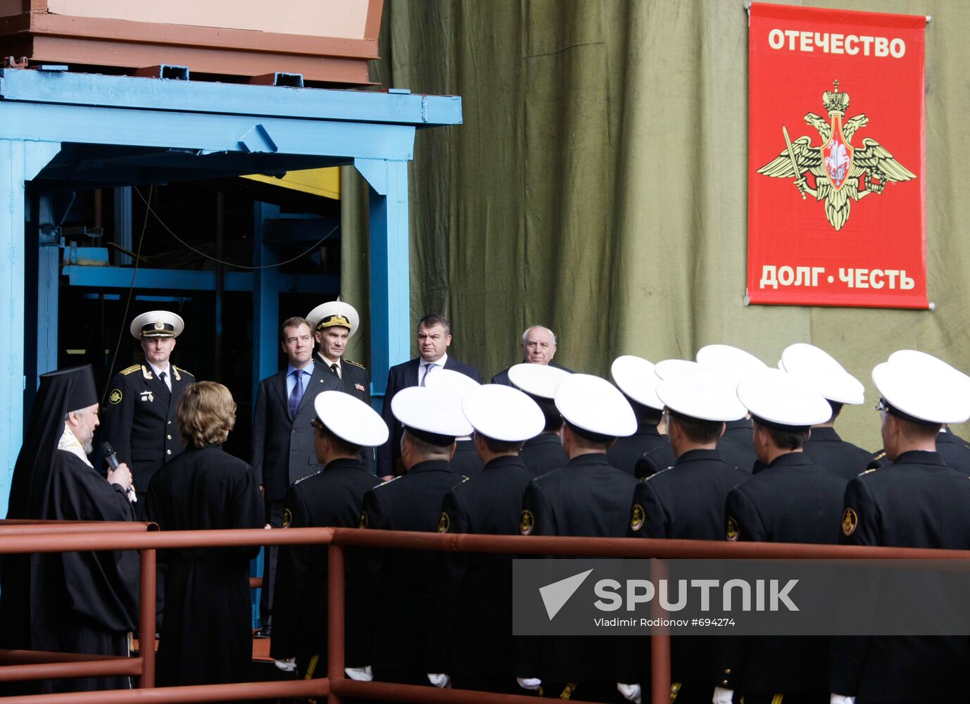 Dmitry Medvedev visits Severodvinsk