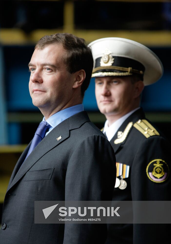 Dmitry Medvedev visits Severodvinsk