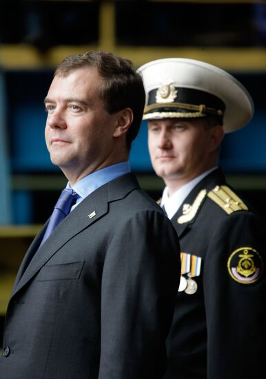 Dmitry Medvedev visits Severodvinsk