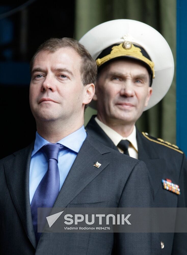 Dmitry Medvedev visits Severodvinsk