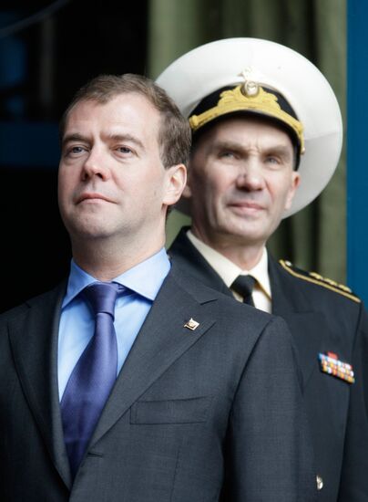 Dmitry Medvedev visits Severodvinsk