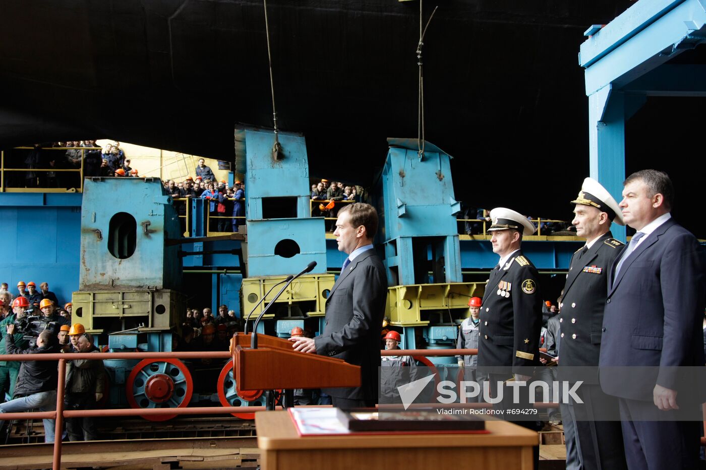 Dmitry Medvedev visits Severodvinsk