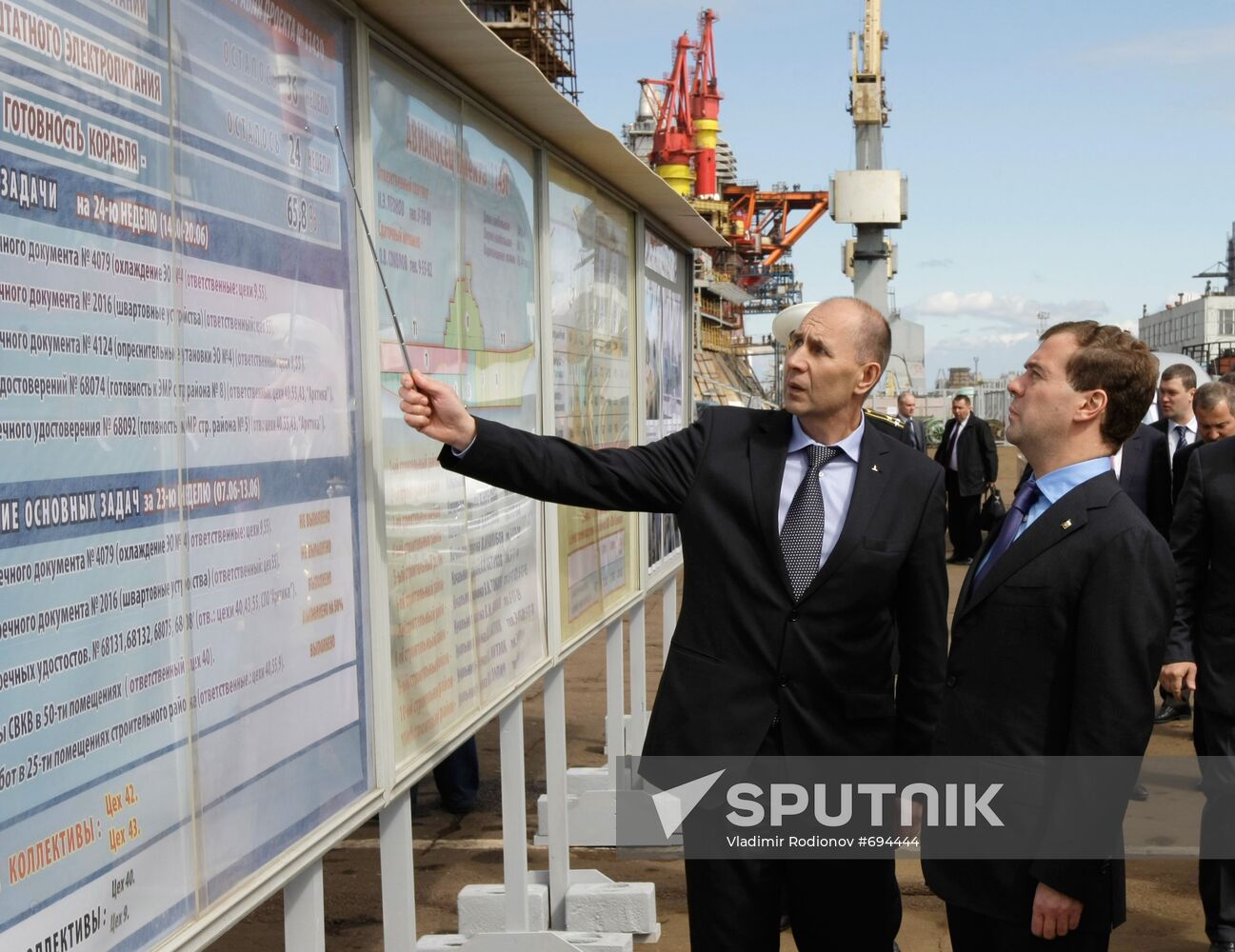 Dmitry Medvedev visits Severodvinsk