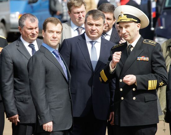 Dmitry Medvedev visits Severodvinsk