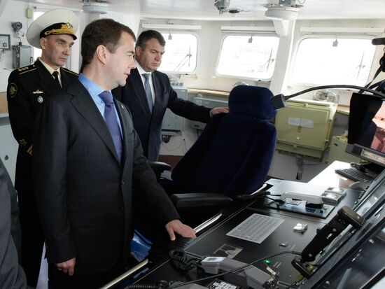 Dmiry Medvedev visits Severodvinsk