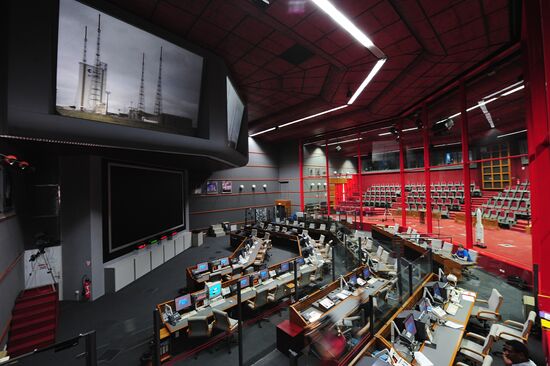 Hall at Jupiter tracking headquarter