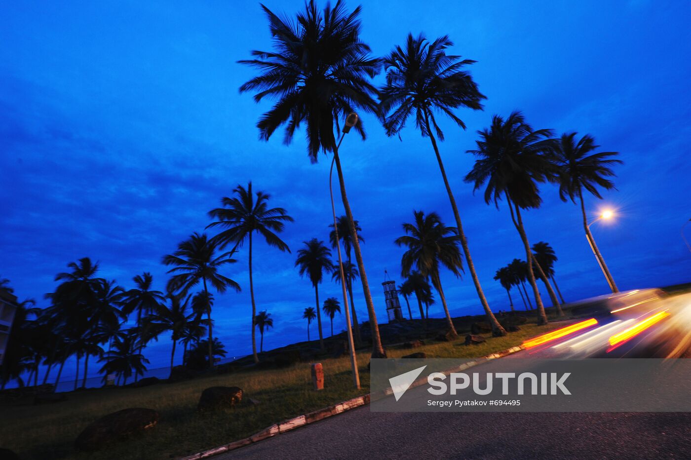 Pacific coastal zone in Kourou