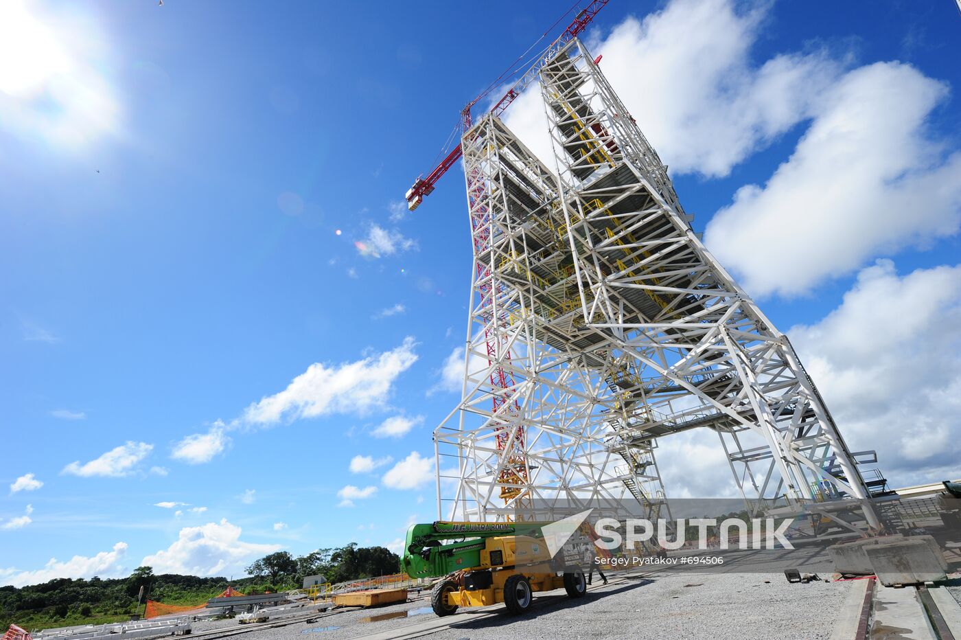 Soyuz Launch Complex Construction