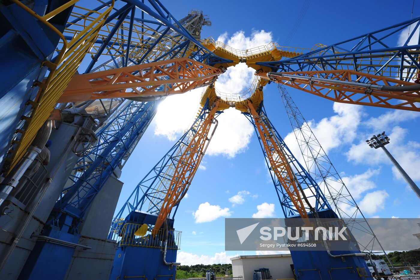 Soyuz Launch Complex Construction