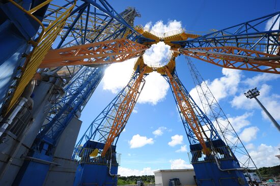 Soyuz Launch Complex Construction