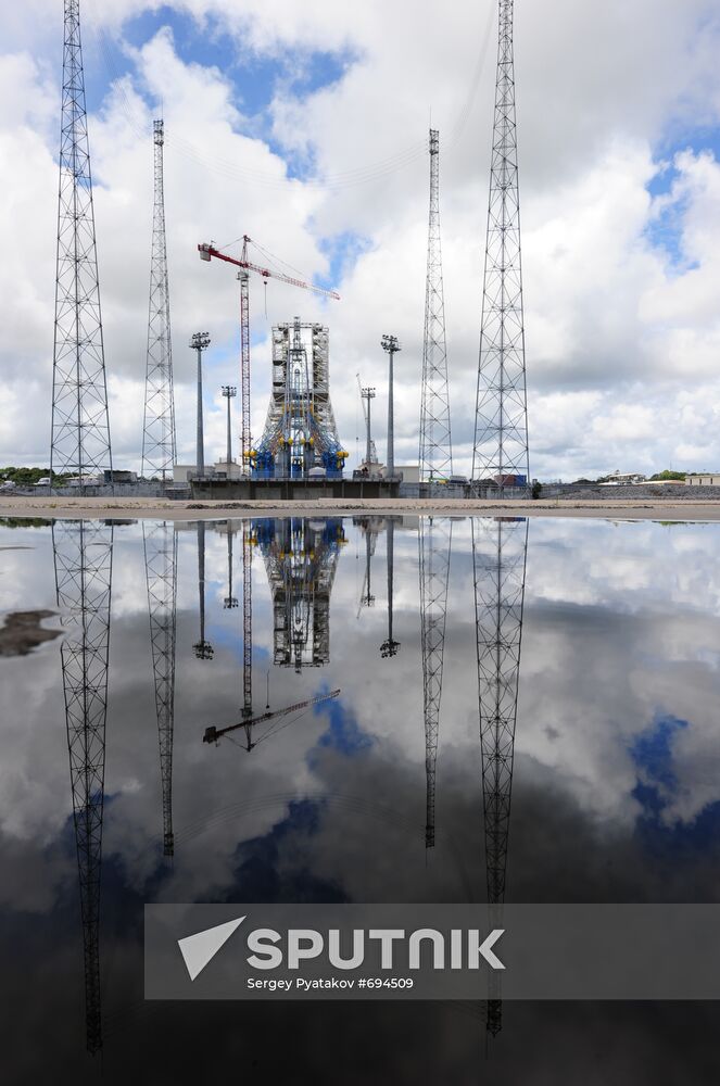 Soyuz Launch Complex Construction