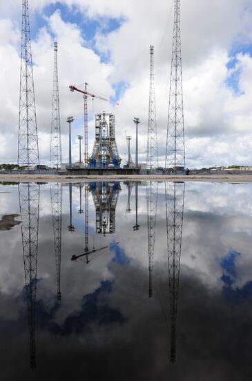 Soyuz Launch Complex Construction