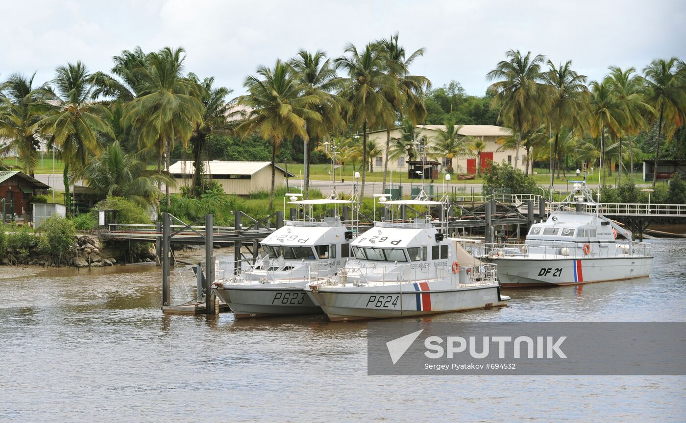 French Navy motor boats
