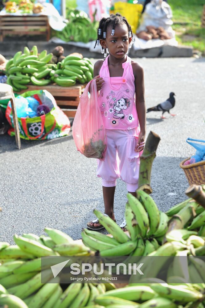 A girl from Cayenne