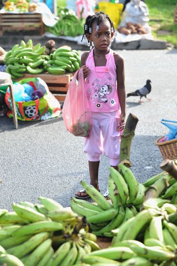 A girl from Cayenne