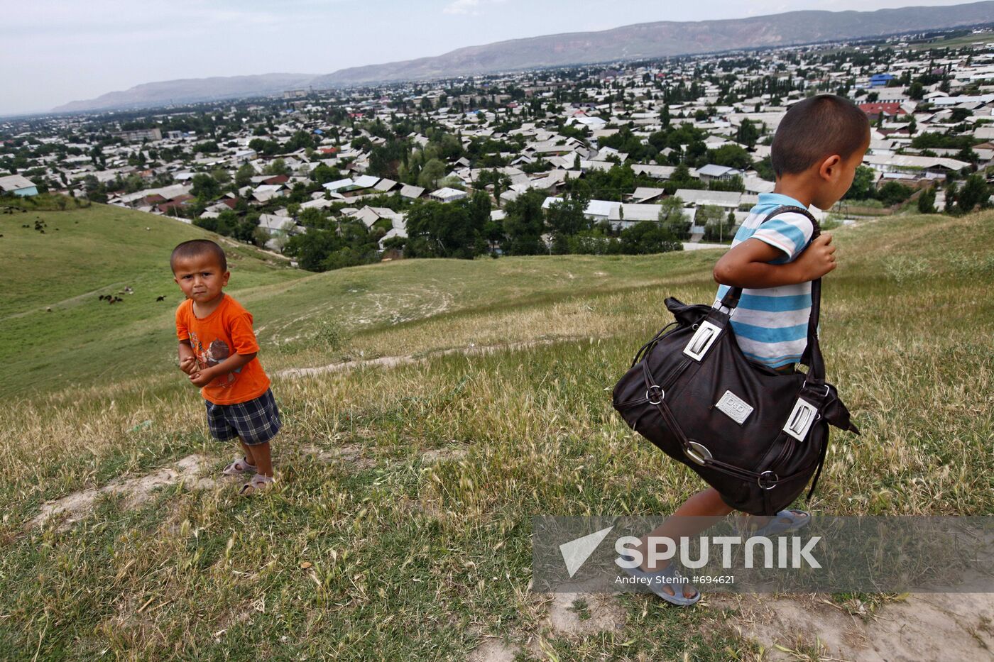 Uzbek refugees