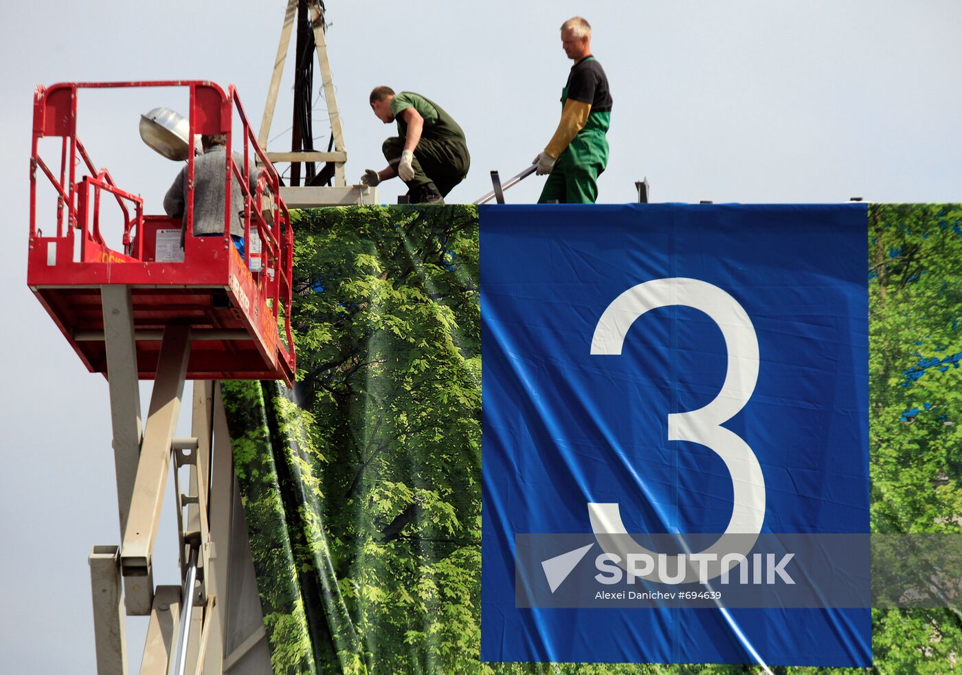 Preparation for St. Petersburg International Economic Forum