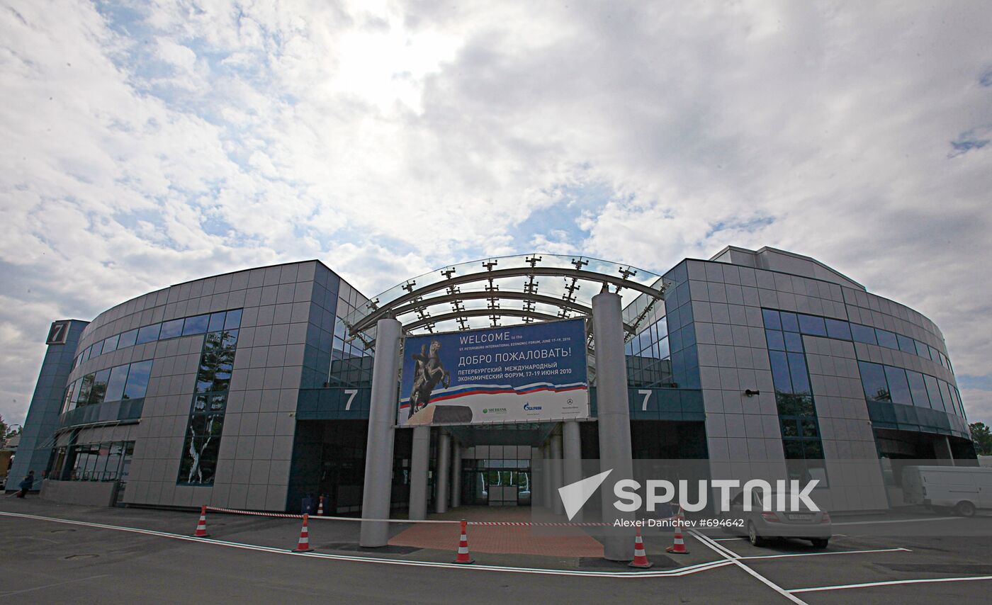 Preparation for St. Petersburg International Economic Forum