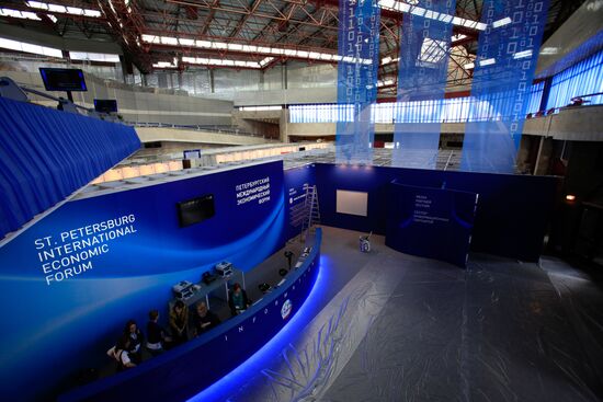 Preparation for St. Petersburg International Economic Forum