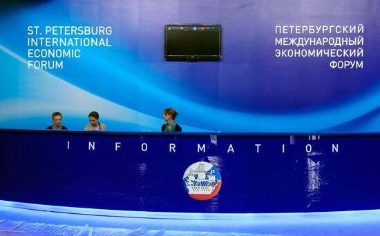 Preparation for St. Petersburg International Economic Forum