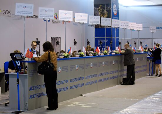 Preparation for St. Petersburg International Economic Forum