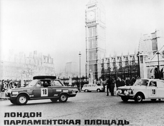 London - Sidney car rally