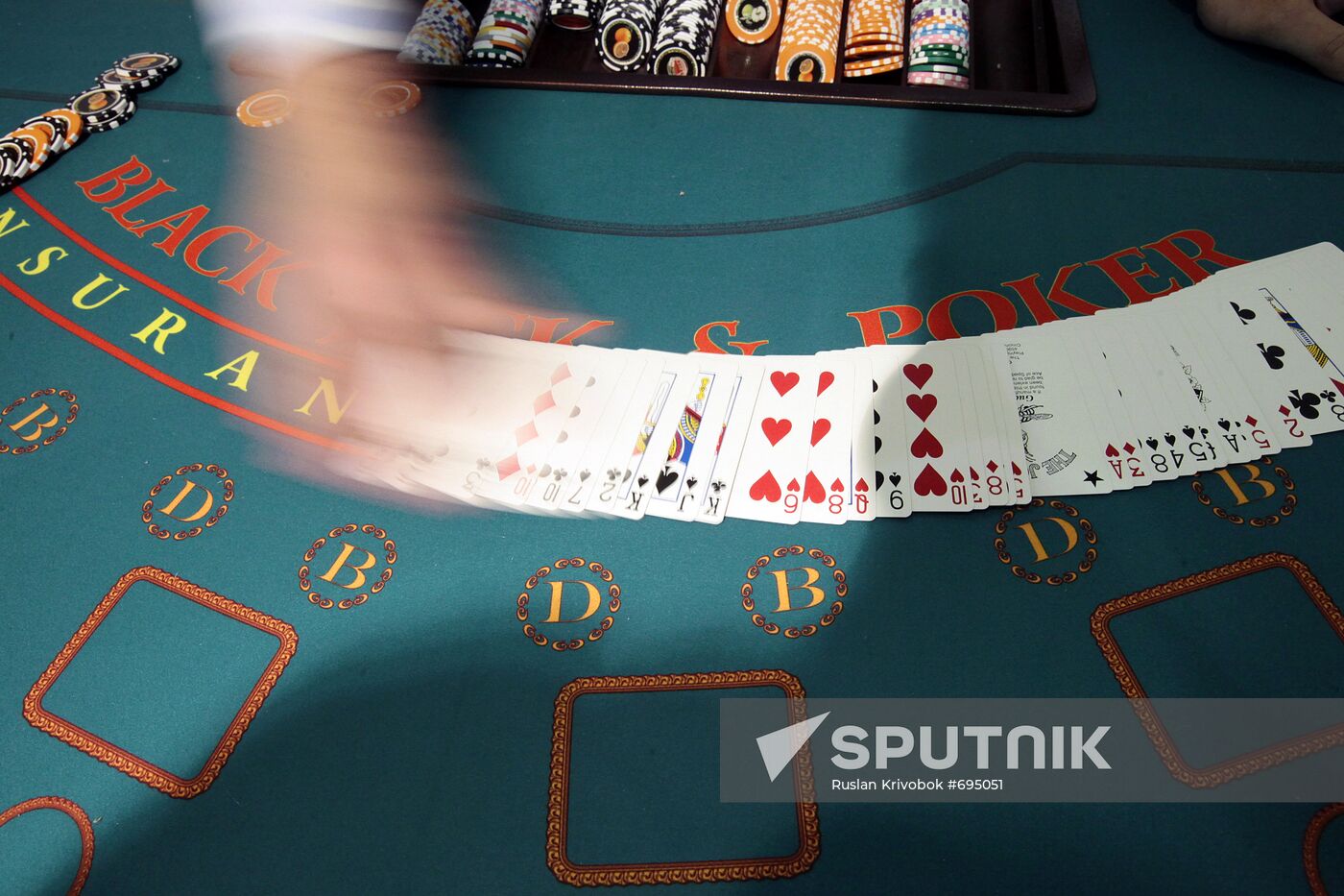 Visitors attend Russian Gaming Week exhibition