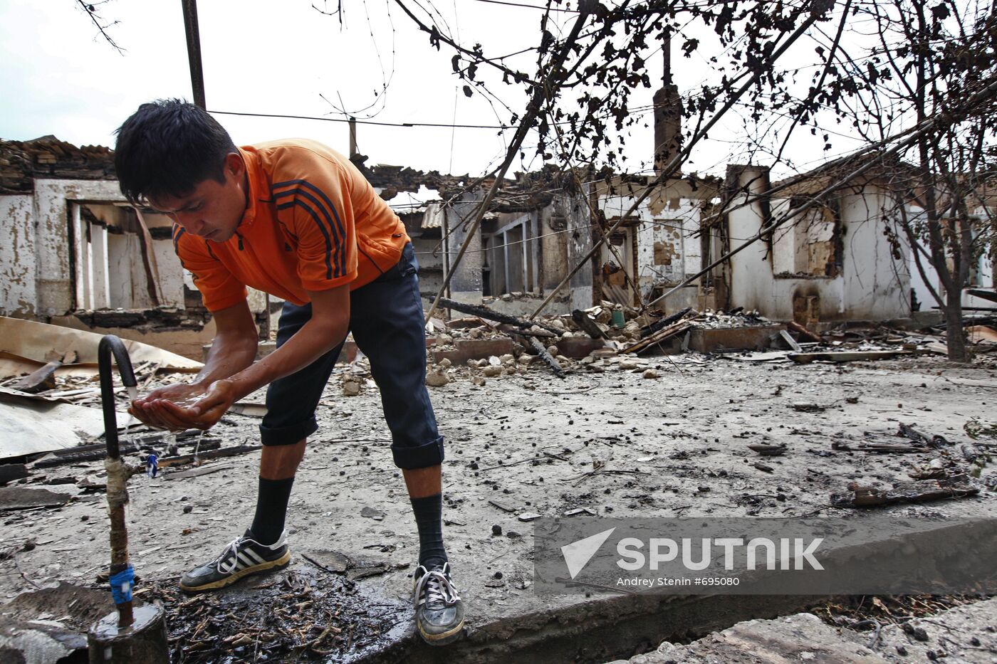 Ruins in Kyr Aryk village