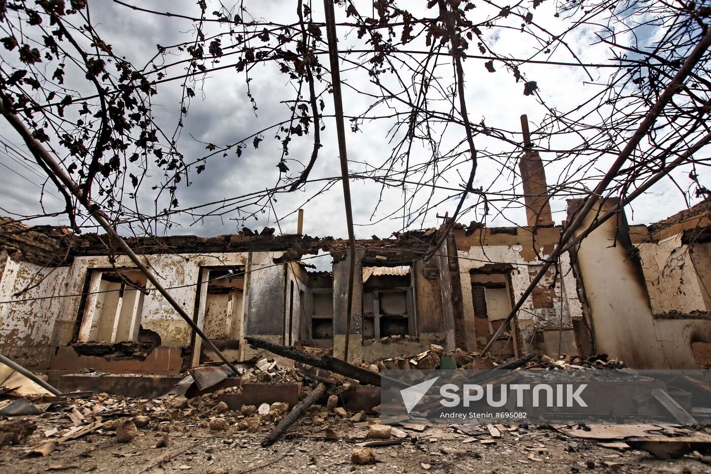 Ruins in Kyr Aryk village
