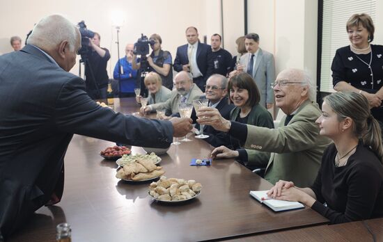 Mikhail Davydov and James Watson