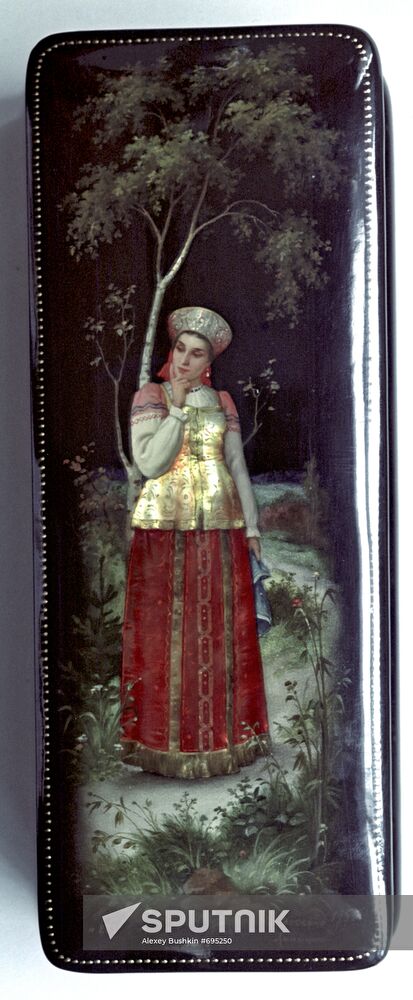 Miniature piece "Little Birch Tree"