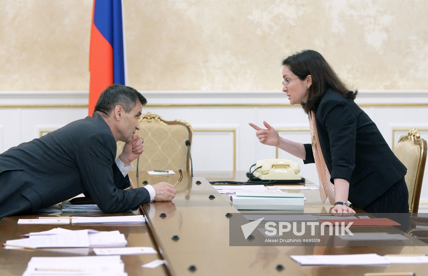 Rashid Nurgaliyev and Elvira Nabiullina